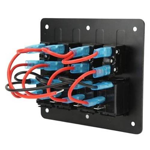 4'l� ON-OFF K�rm�z� I��kl� Anahtar Switch Panel - A��r� Ak�m Korumal�