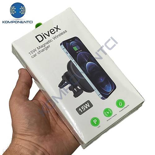 Divex Kablosuz Ara arj Cihaz Manyetik Wireless arj Aleti DV-350