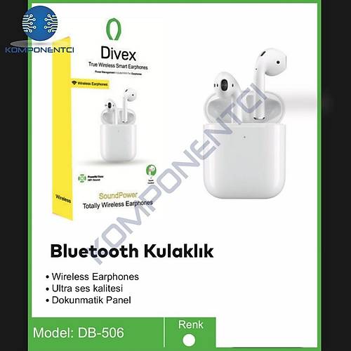 Divex Air2 Kablosuz Bluetooth Kulaklk IOS Android Uyumlu DB-506