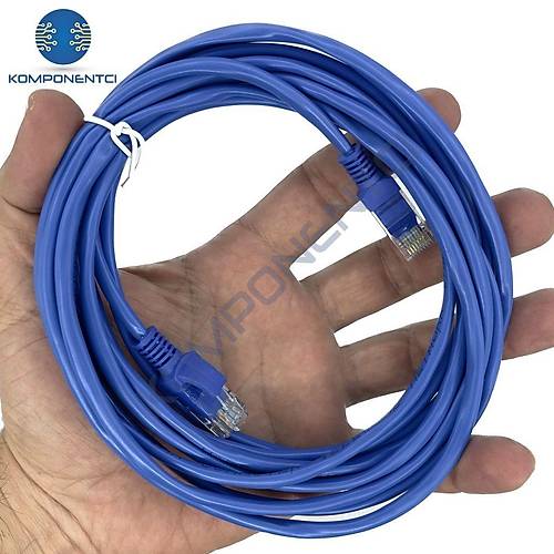 CAT5E Modem Internet Ethernet Network Kablosu 5m
