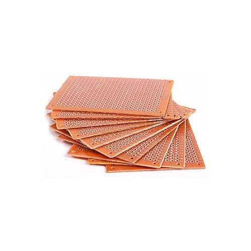 10x10 Delikli Bakr Plaket 100x100mm