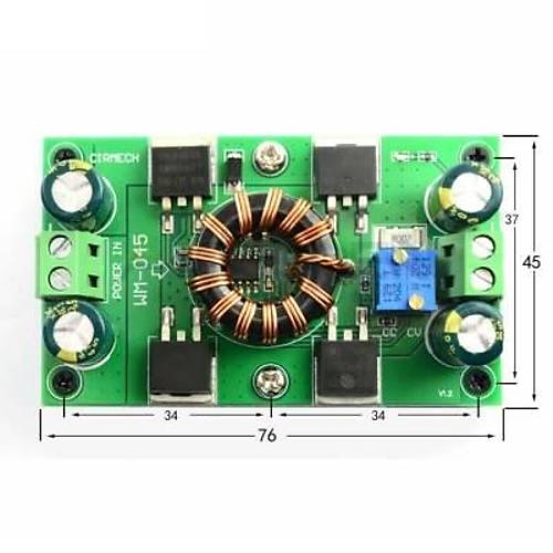 WM-045 DC-DC 150W Voltaj Y�kseltici ve D���r�c� Reg�lat�r Mod�l�