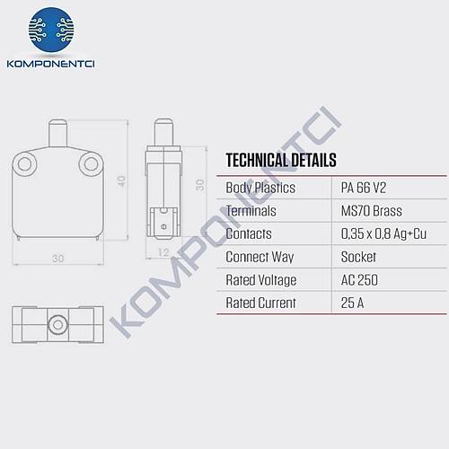 IC-187D ofben Switch ofben Anahtar