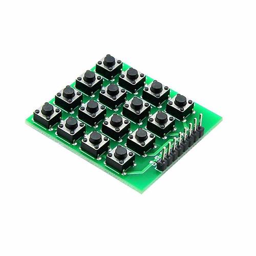 4x4 Matrix Tu Takm Keypad 16 Butonlu
