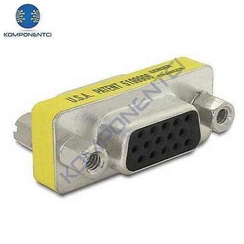 HD15 VGA-VGA Erkek-Dii (M2F) 15 Pin evirici Ara Adaptr