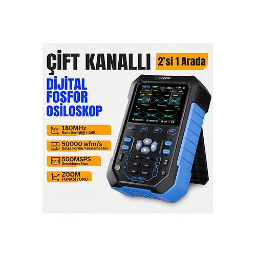 DPOX180H 2x180mhz - 3DB 50000wfms/s Dijital Osiloskop + 20mhz Sinyal Jenerat�r�