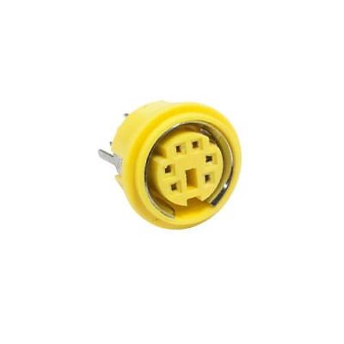 6 Pin Di�i Mini DIN Konnekt�r - Panel Tipi