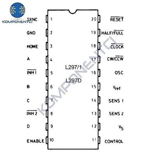L293E Motor S�r�c� Entegresi Dip-20