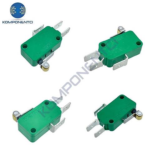 IC-176C K�sa Makaral� Micro Switch 220V 16A KW1-103-6