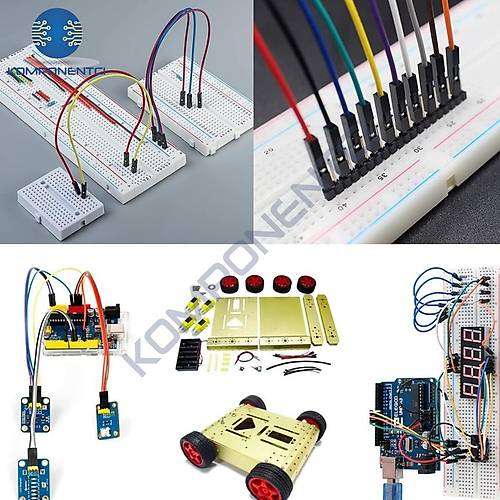 Jumper Kablo Erkek-Dii M2F 20cm 40 Adet