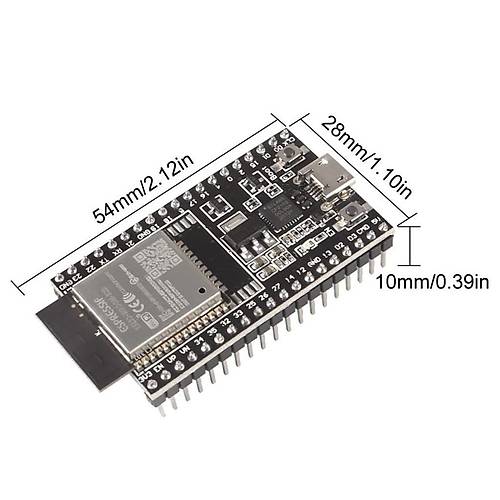 ESP32-WROOM-32D Wifi Bluetooth Gelitirme Kart