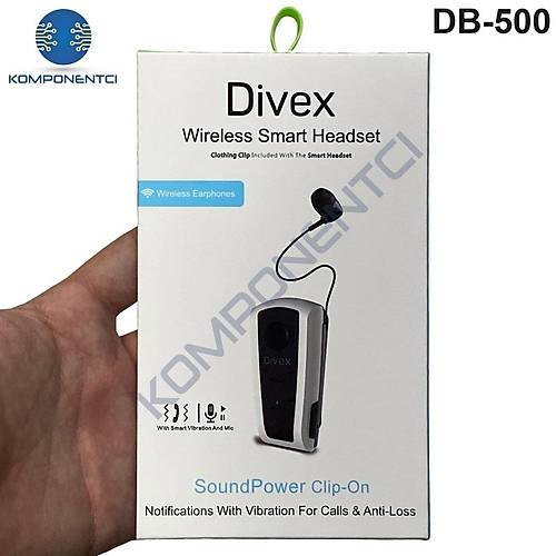 Divex Makaral� Kablolu Titre�imli Bluetooth Kulakl�k DB-500