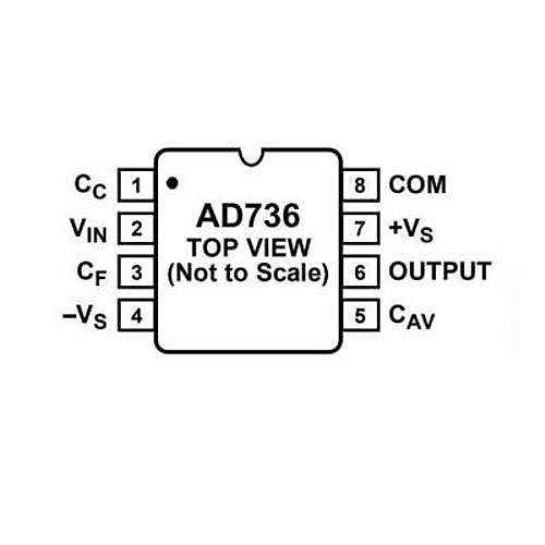 AD736JN DIP-8 Voltaj Frekans �evirici Entegresi