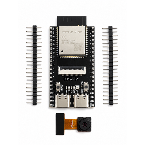ESP32-S3 N16R8 ESP32-CAM OV3660 2.4GHz Wi-Fi BLE Kamera Geli�tirme Kart�