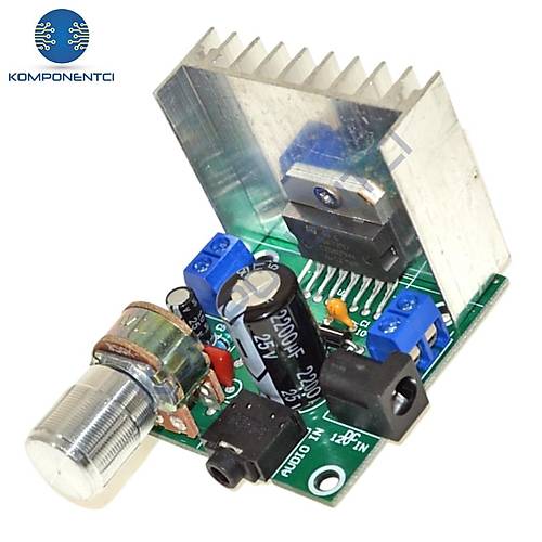 TDA7297 Amfi Devresi Amplifikat�r �ift Kanal 2x15W