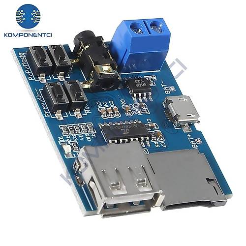 Amplifikat�r Devresi Mono 3W / MP3 �alar Devresi