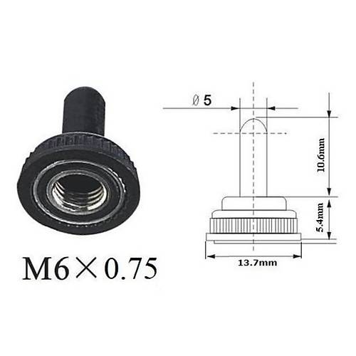 IC-161A Su Ge�irmez Toggle Switch K�l�f� 6mm ��in