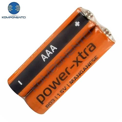 Power-Xtra AAA - R03 �inko Manganez Pil 2'li Shrink
