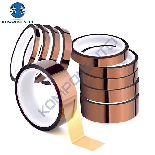 Kapton Bant 5mmx30m Y�ksek Is�ya Dayan�kl� Yanmaz Bant