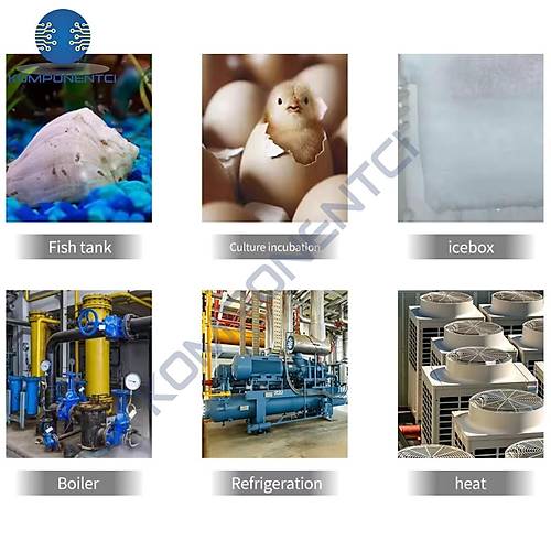 W3231 ZFX-W1608 DC12V Uzaktan Kumandal� Dijital Termostat