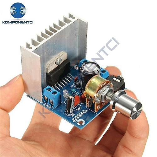 TDA7297 Amfi Devresi Amplifikatr ift Kanal 2x15W