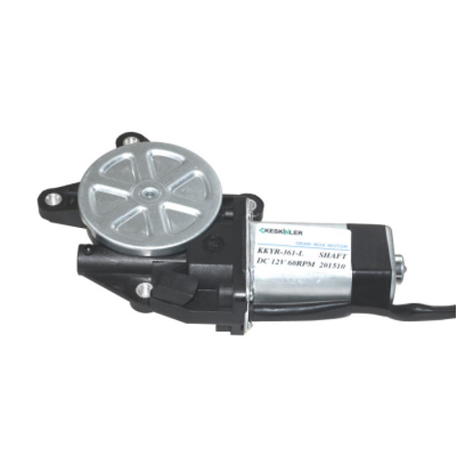 KKYR-L 12V DC 60 RPM �aftl� Sol Cam Kald�rma Motoru