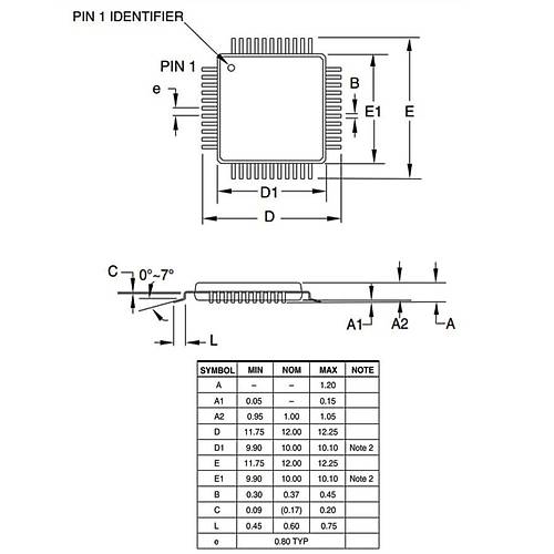 ATXMEGA32A4U-AU SMD 8Bit 32Mhz  TQFP-44