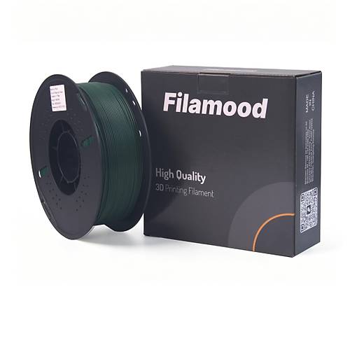 Filamood PLA+ Y�ksek Kaliteli Siyah�ms� Ye�il Filament 1.75mm 1Kg