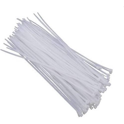 2.5mmx150mm Kablo Ba�� Beyaz - 100 Adet