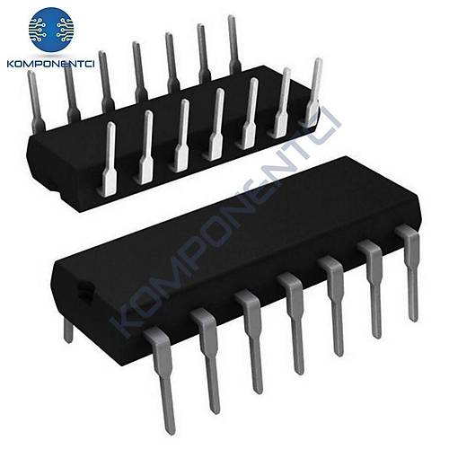 74LS266 Invert�r ve Kap� Entegresi Dip-14