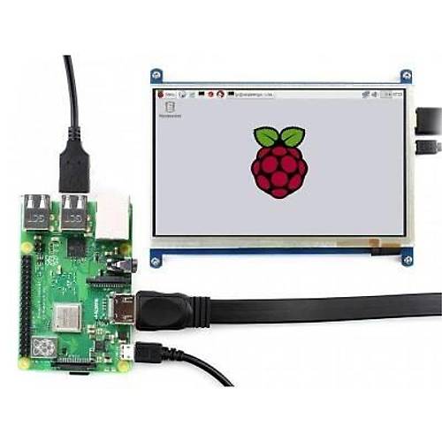 WaveShare 7 Inch (B) 800x480 Dokunmatik HDMI Ekran