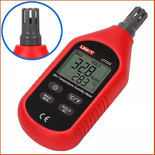 UNI-T UT333 Mini Dijital Is� Nem �l�er -10/+60� �l�� Aleti