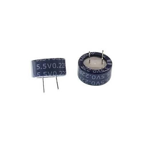 0.22F 5.5V Kondansat�r Pil - S�per Kapasit�r
