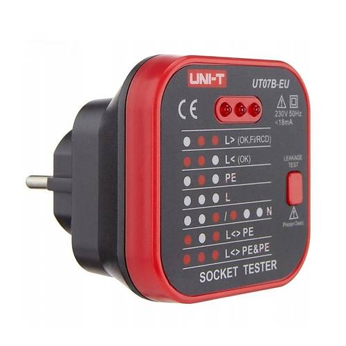 UNI-T UT07B-EU Priz Test Cihaz