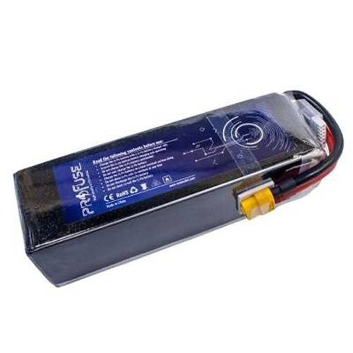 22.2V 6S 6200mAh 45C Lipo Batarya