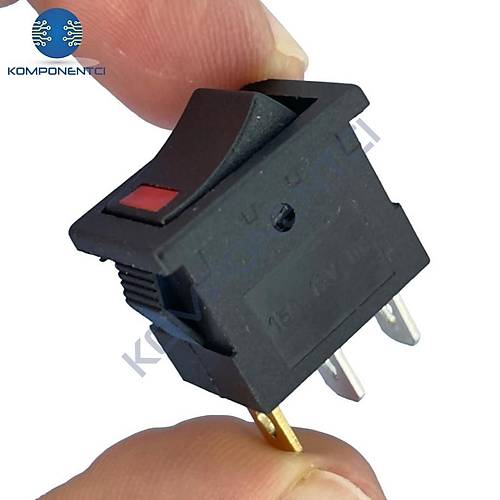 IC-118A MiniLedIkl Anahtar 12V 3P
