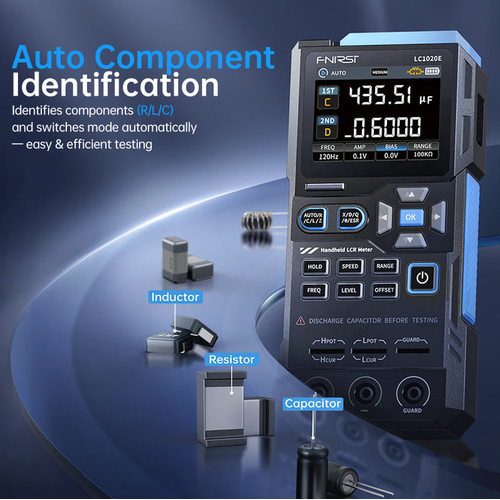 FNIRSI LC1020E 100kHz El Tipi Dijital K�pr� LCR ESR Metre