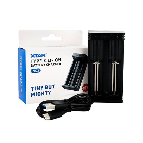 Xtar MC2 Ta��nabilir Li-ion 1.0A Pil �arj Cihaz�