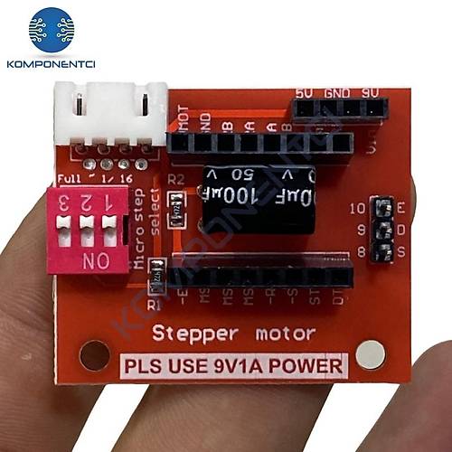 A4988 DRV8825 3D Yaz�c� Step Motor Kontrol Kart�