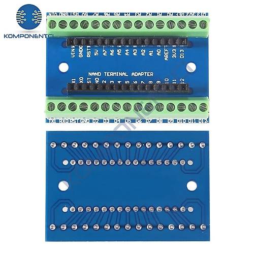 Arduino Nano Adaptör Klemens Shield | Komponentci