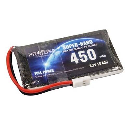 3.7V 1S 450mAh 40C Lipo Batarya