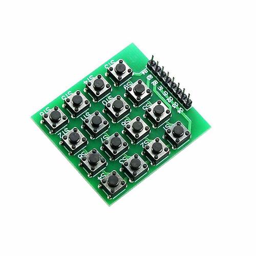 4x4 Matrix Tu Takm Keypad 16 Butonlu
