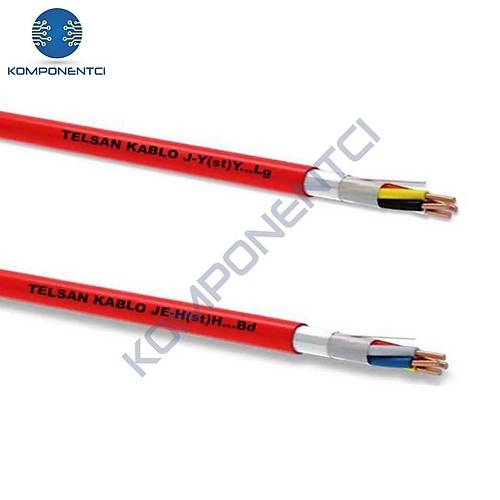 1x2x0.80mm + 0.50 JY(st)CY Yangn Alarm Kablosu