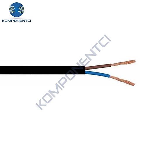 2 x 0.75mm2 Bal�k S�rt� Kablo 1m