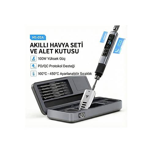 HS-02A Ak�ll� Havya 6 U�lu ve Alet Kutusu