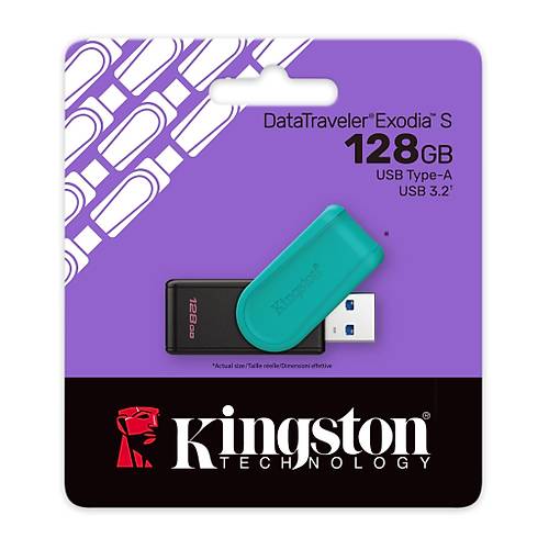 Kingston DataTraveler Exodia S 128GB USB Flash Bellek (DTXS/128GB)