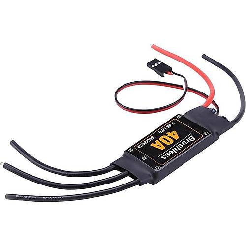 Drone ESC Brushless 40A F�r�as�z Motor H�z Kontrol S�r�c�s� - 2-4S LiPo Uyumlu Bullet Konnekt�rl�