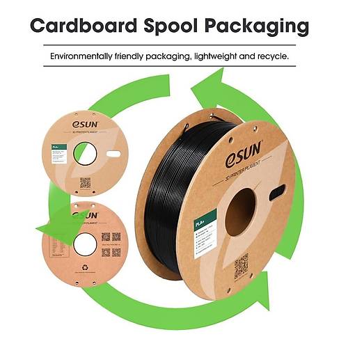 eSUN So�uk Beyaz Pla+ Filament 1.75mm 1 KG