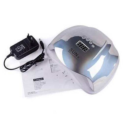 Sun X 54W Kal�c� Oje ve Protez T�rnak Kurutucu - G�m��