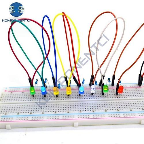 5mm Led Mavi Diyot  Diffused 1 Adet